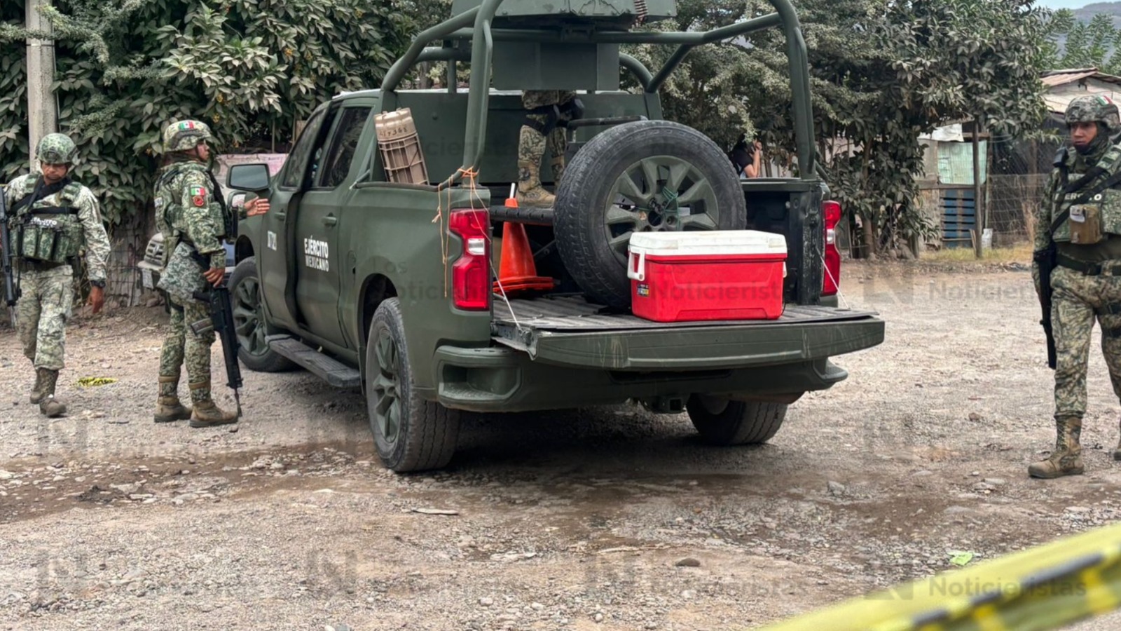 Hombre ejecutado en la colonia Amistad de Culiacán, Sin.