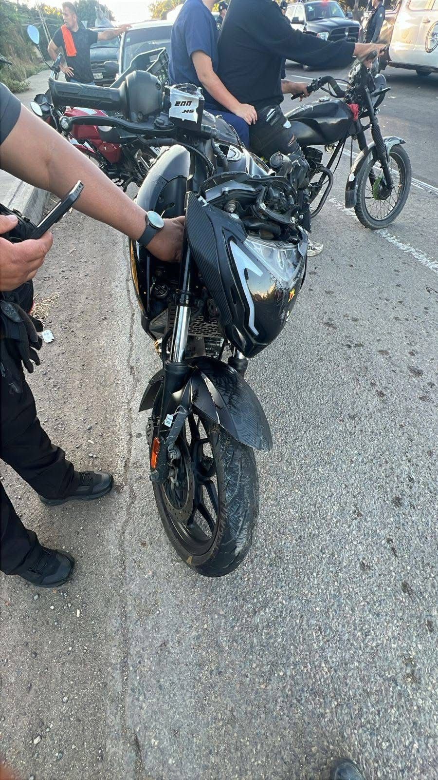 hombre se accidenta tras arrollar a un perro