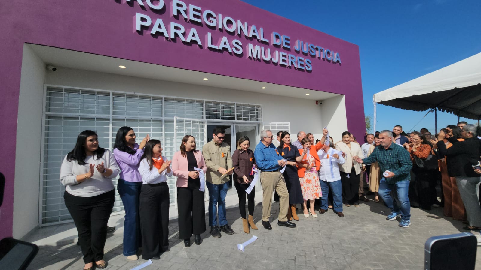 inauguración del cuarto centro de justicia para las mujeres en Guasave