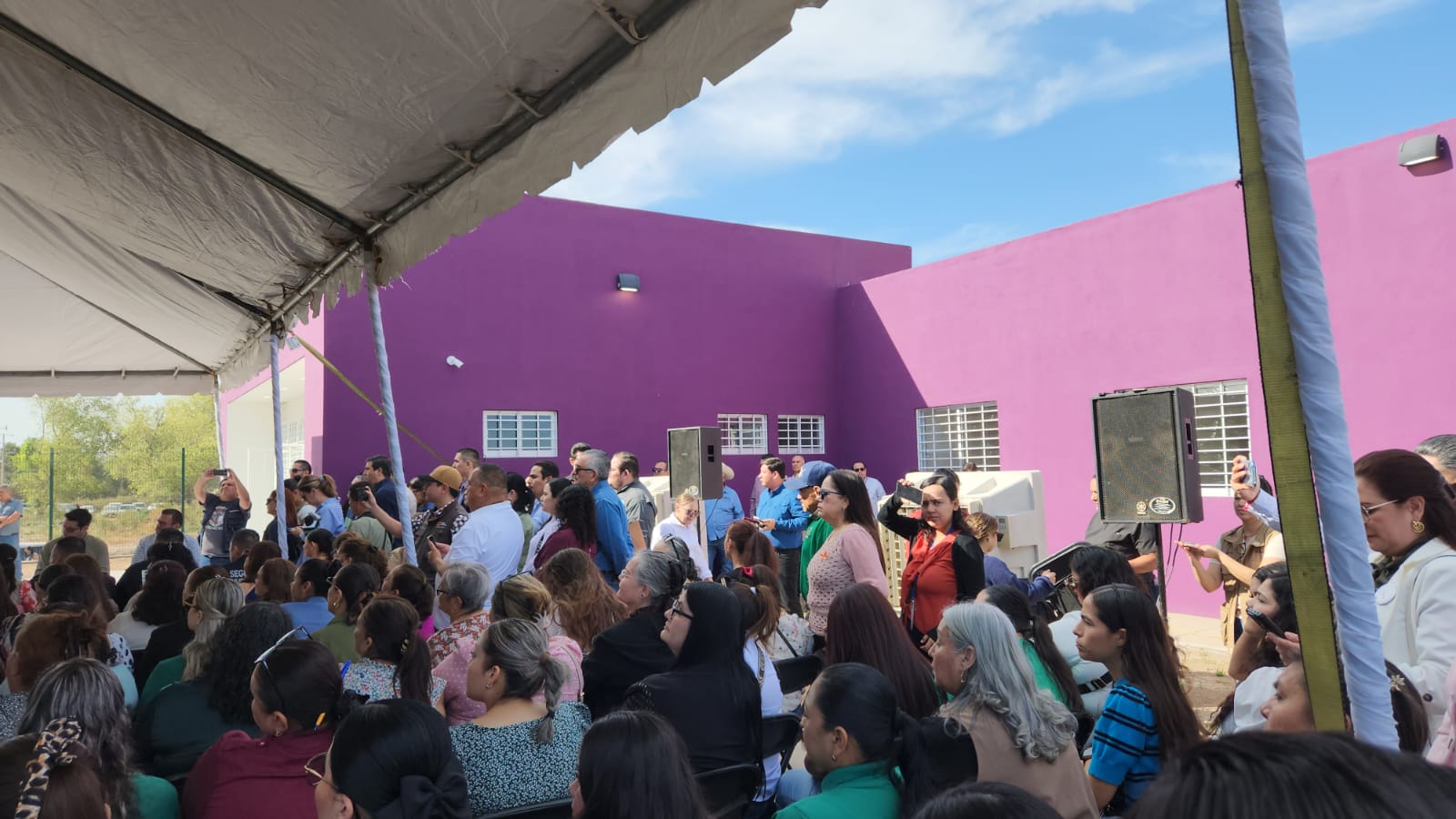 inauguración del cuarto centro de justicia para las mujeres en Guasave