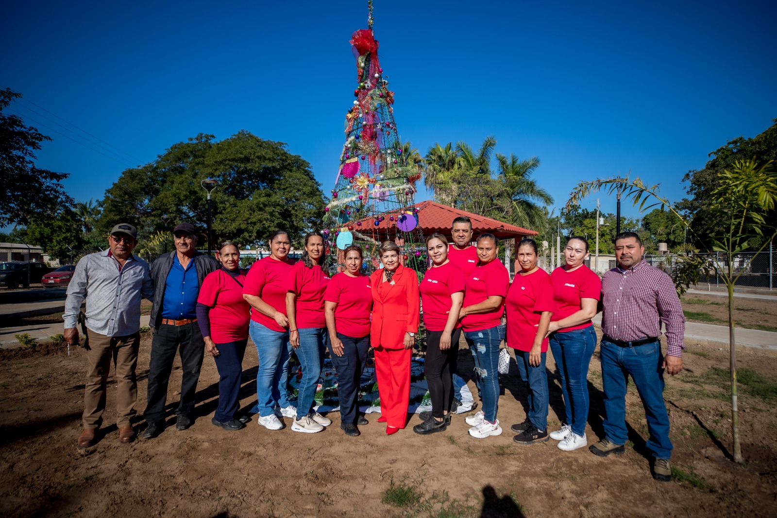 Inauguran parque en El Sacrificio, Guasave, Sinaloa