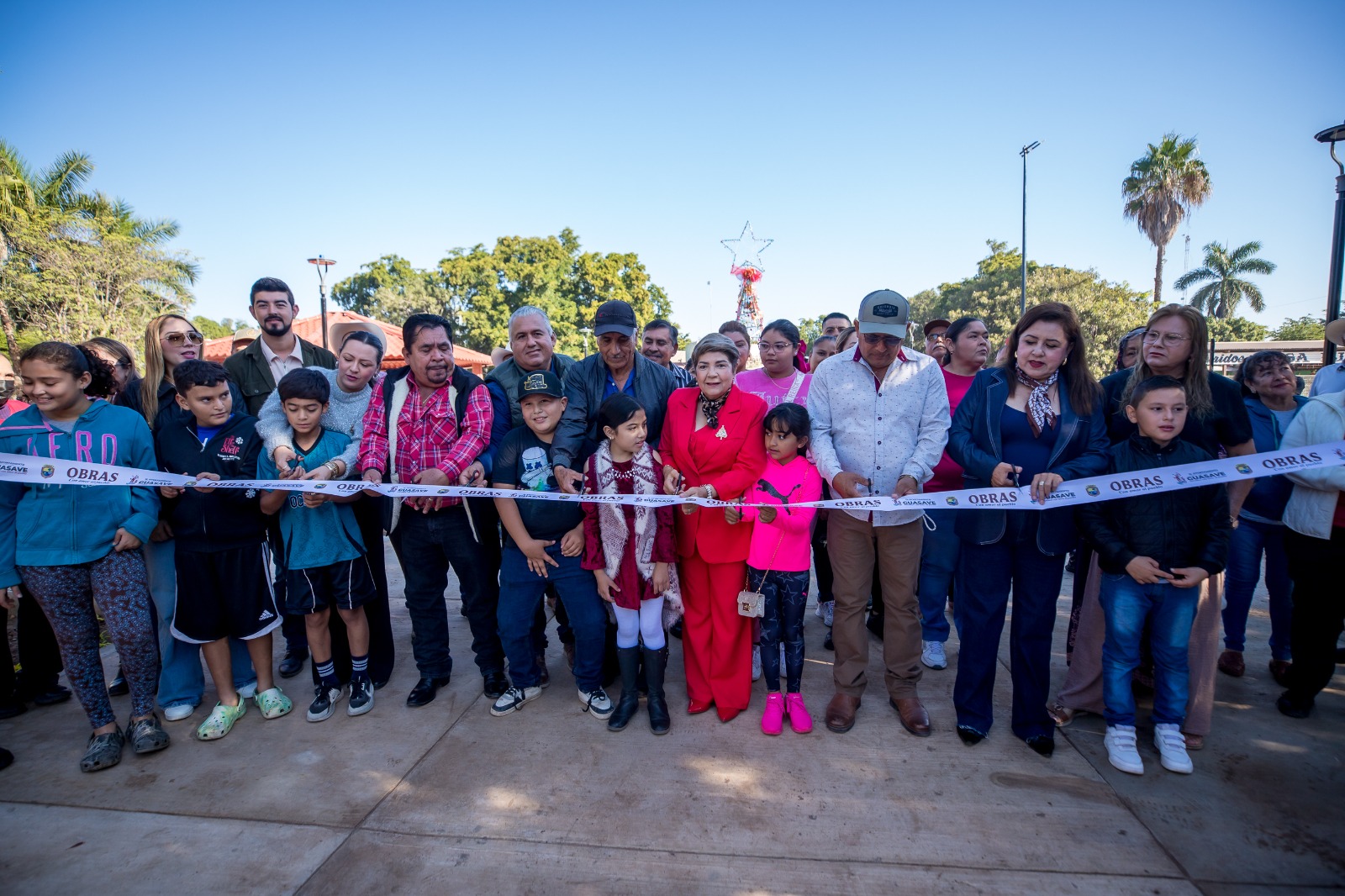 Inauguran parque en El Sacrificio, Guasave, Sinaloa