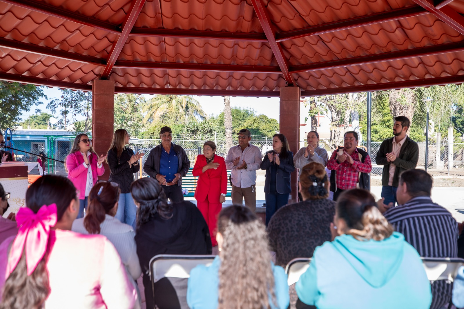 Inauguran parque en El Sacrificio, Guasave, Sinaloa