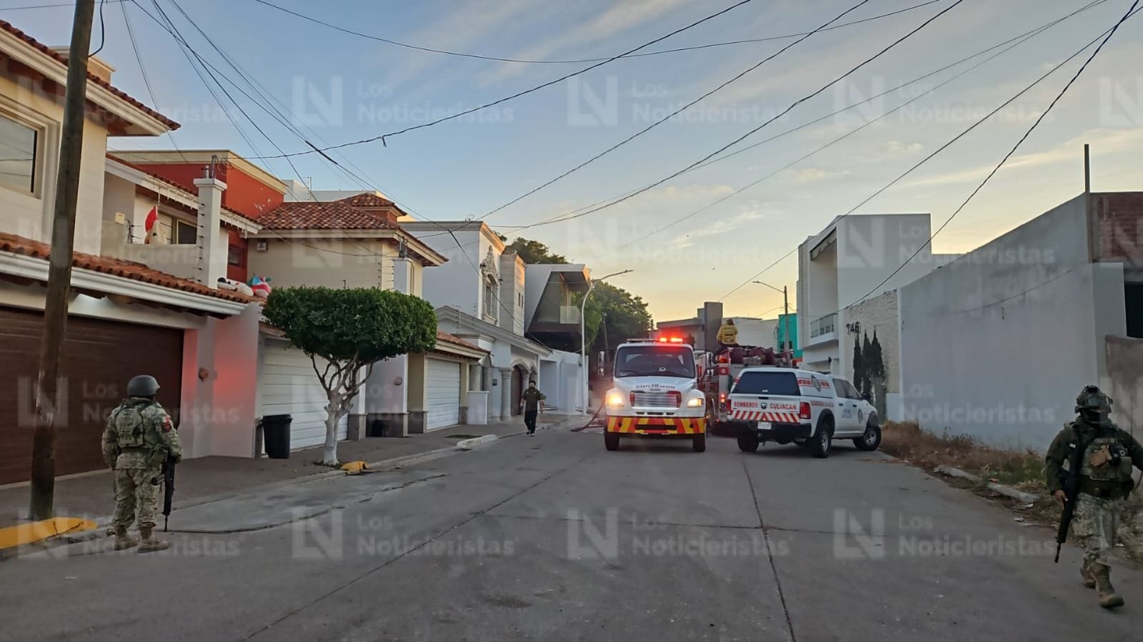 incendian una casa en la colonia chapultepec de culiacan