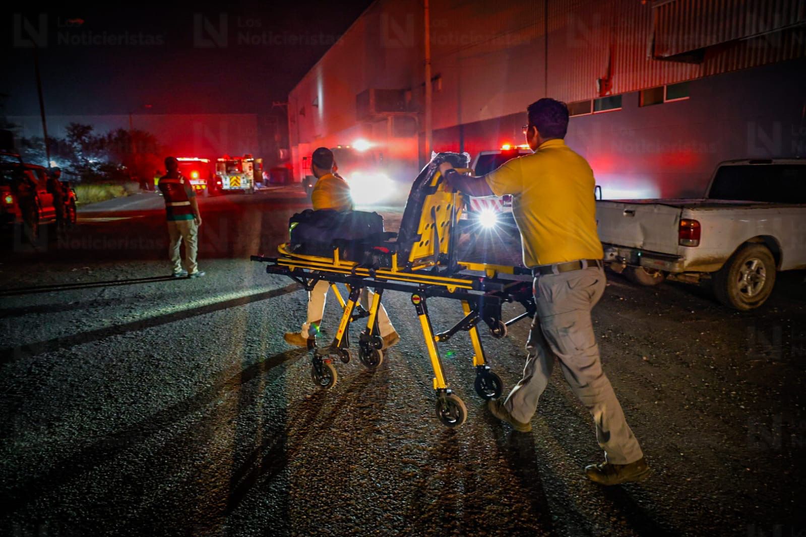 Incendio en bodega del sector Feria Ganadera, en Culiacán