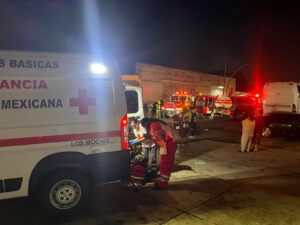Incendio en bodega de frijol de Los Mochis, Sinaloa