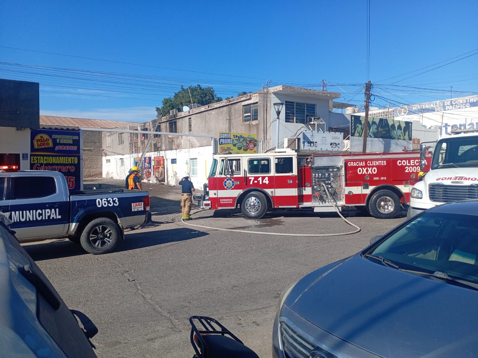 incendio en departamento de guasave