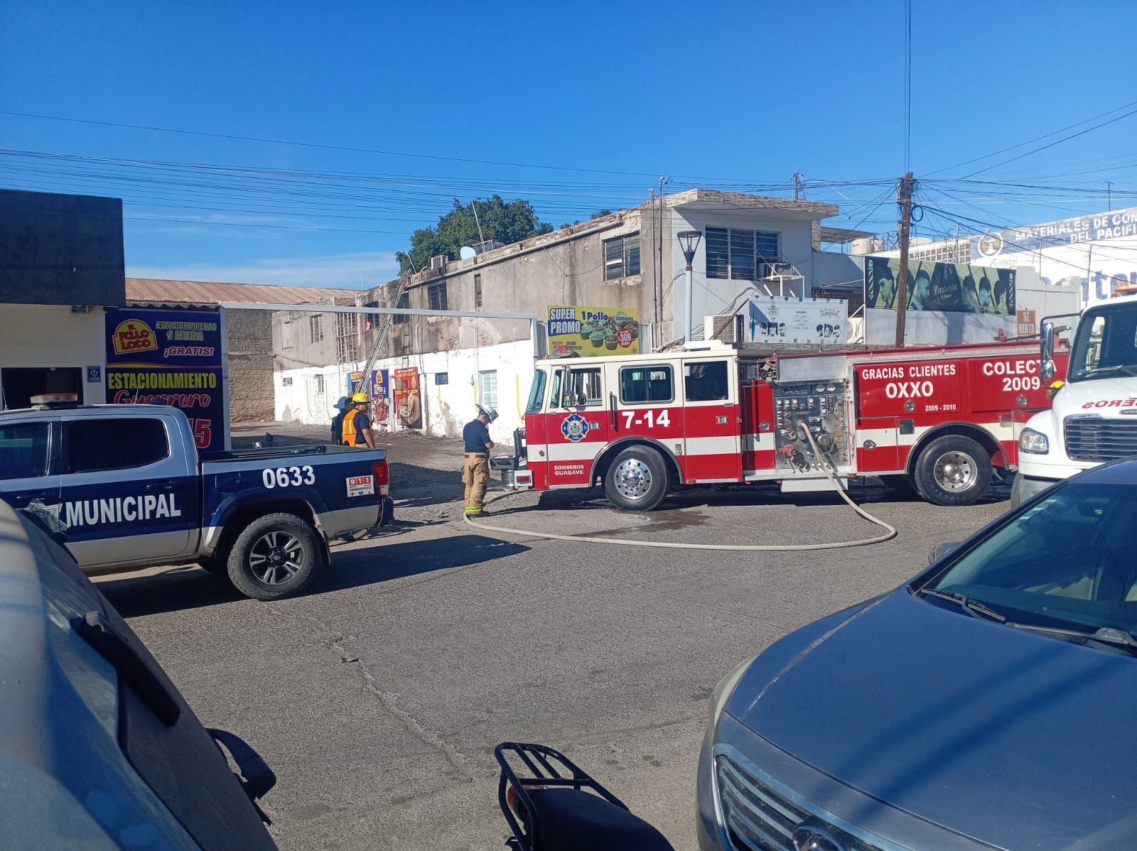 incendio en departamento de guasave