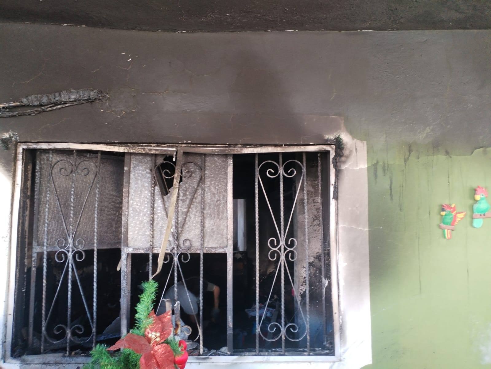 Incendio en vivienda de El Venadillo, Mazatlán