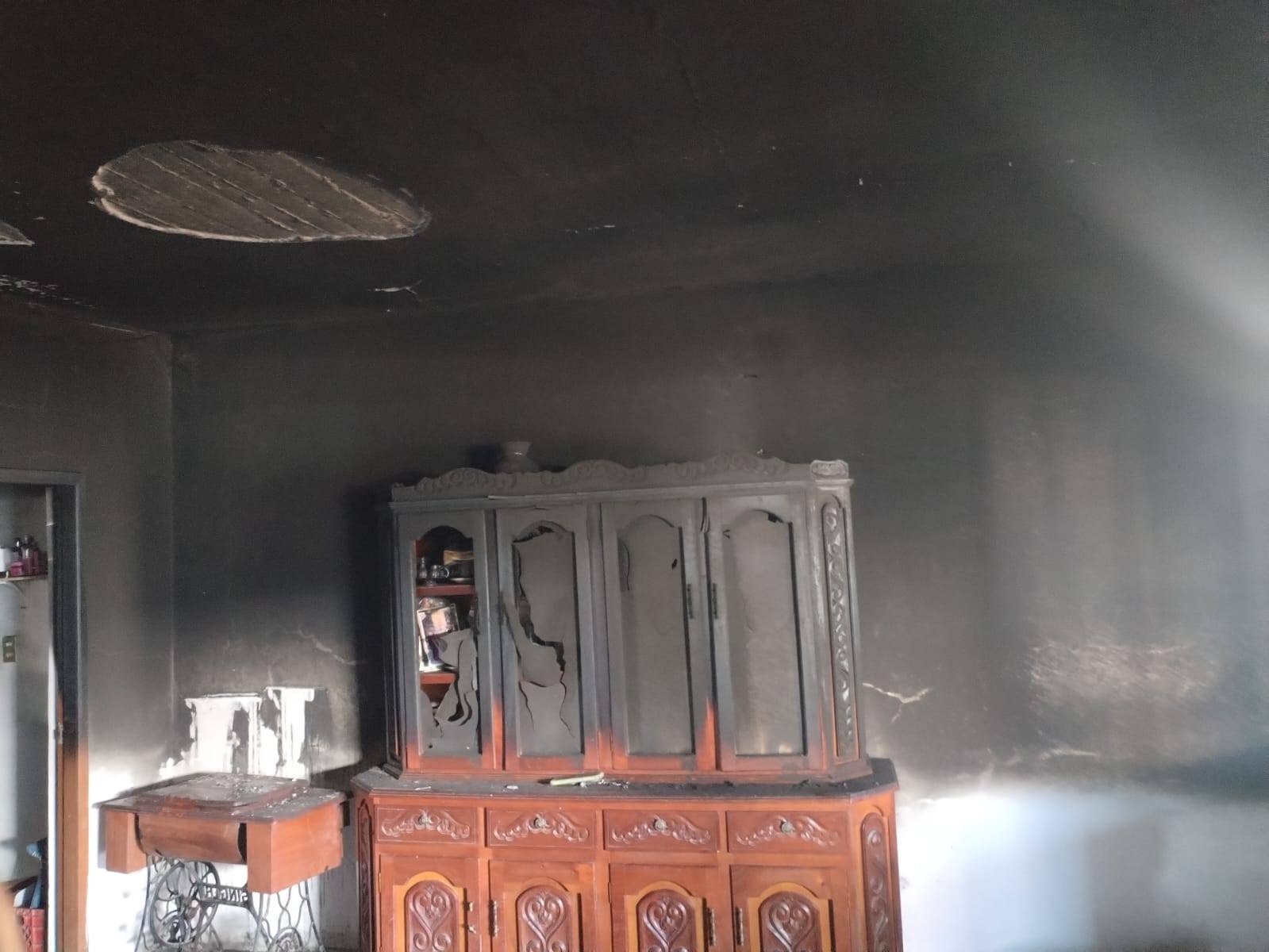 Incendio en vivienda de El Venadillo, Mazatlán