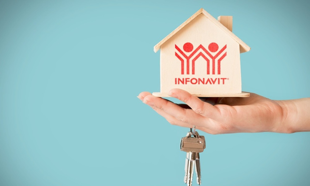 Logotipo del Infonavit en casita