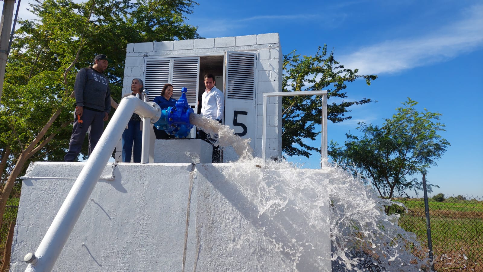 Inicia operaciones el Pozo 5, en Guamúchil