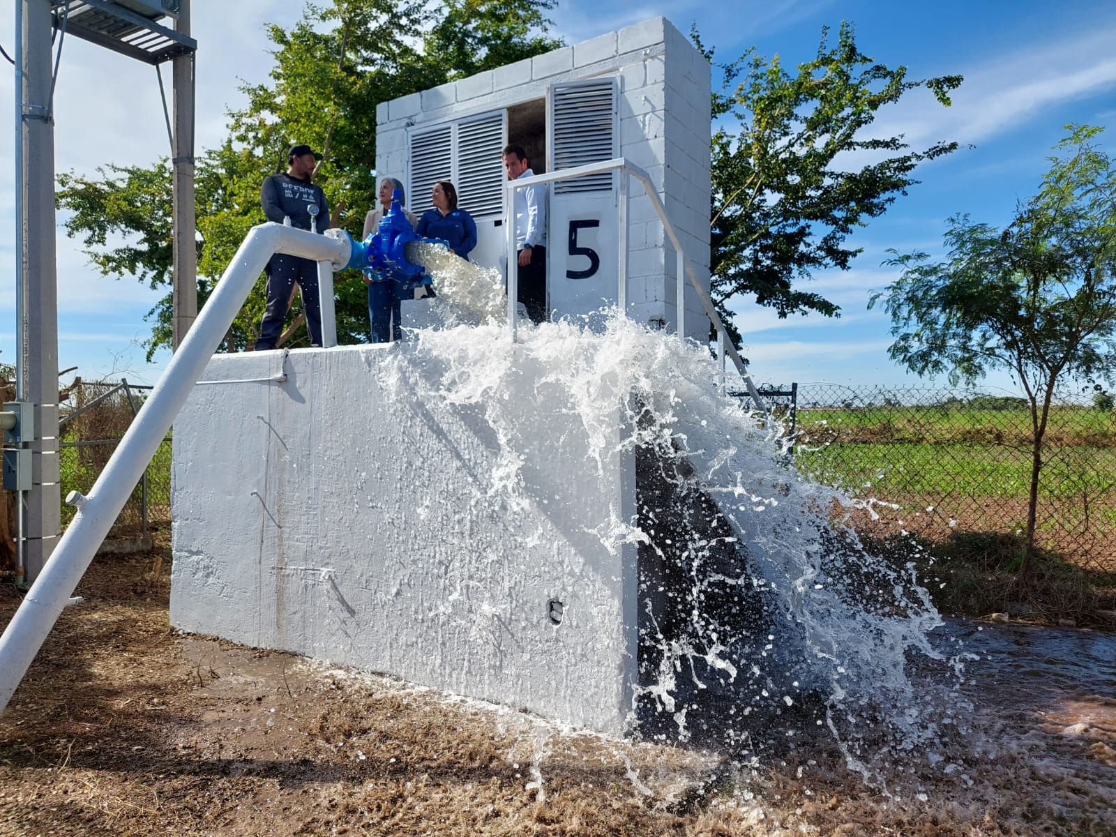 Inicia operaciones el Pozo 5, en Guamúchil