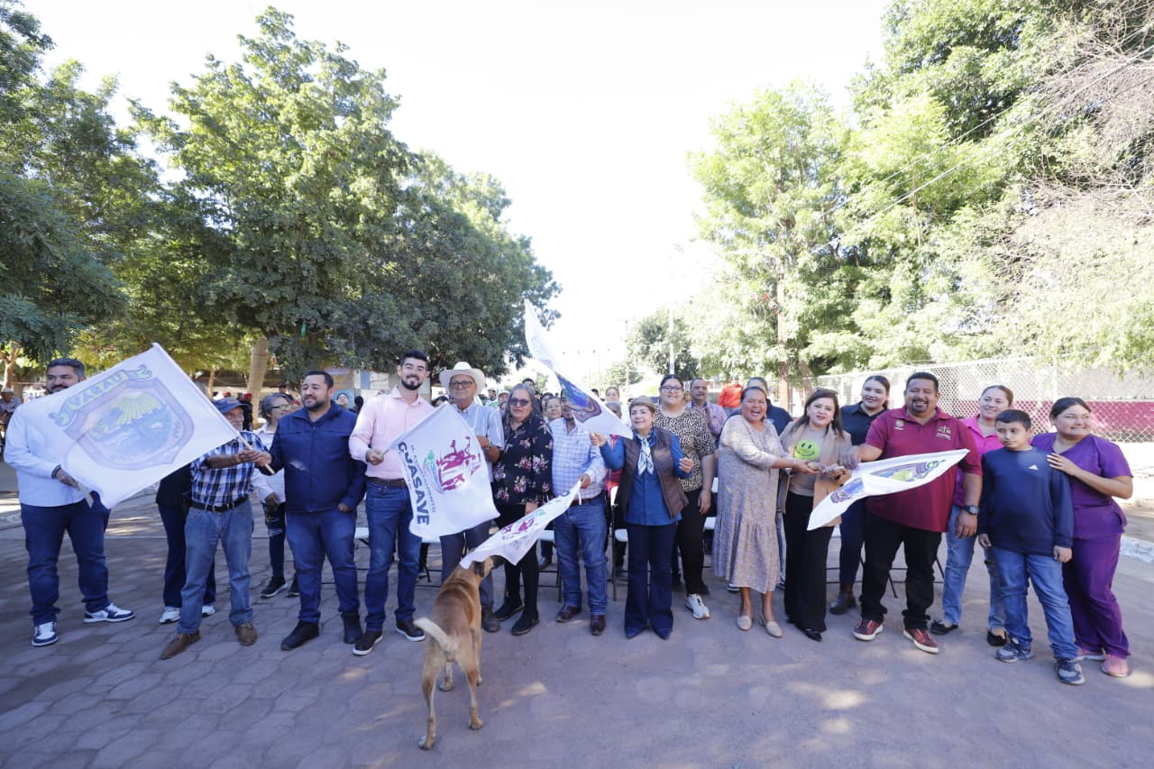 Inician obras de alumbrado público y rehabilitación de planta potabilizadora en comunidades de Guasave