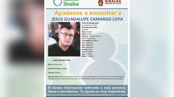 Colectivas de Guasave, Sinaloa, exigen aparición del activista Jesús Guadalupe; acusan omisiones de Fiscalía