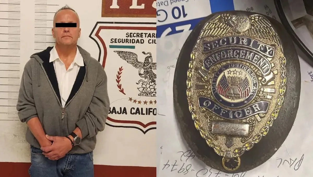 John Rockne y su falsa placa del FBI