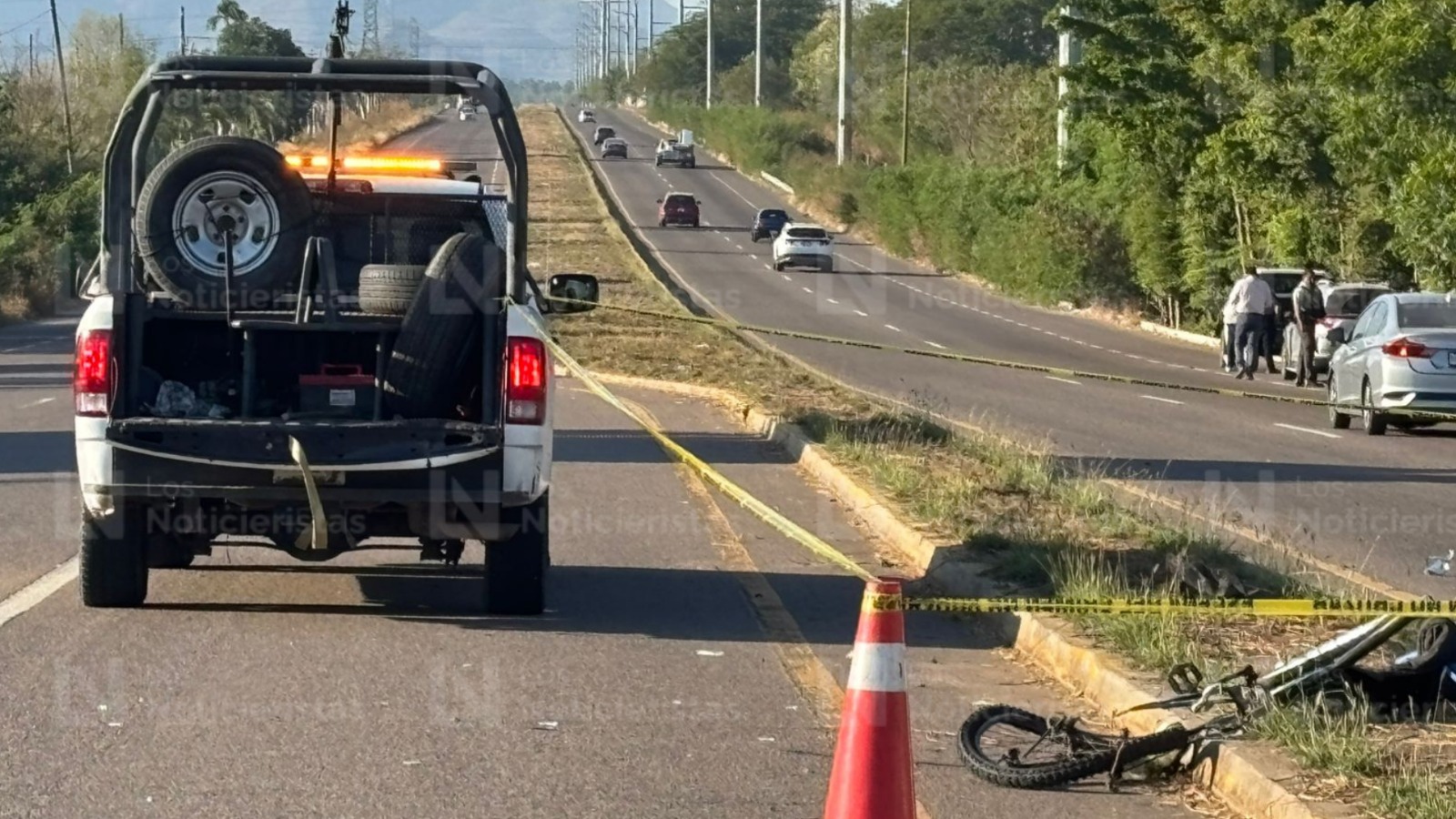 Jornalero en bicicleta pierde la vida tras ser atropellado a la altura de la comunidad Alto del Coyote
