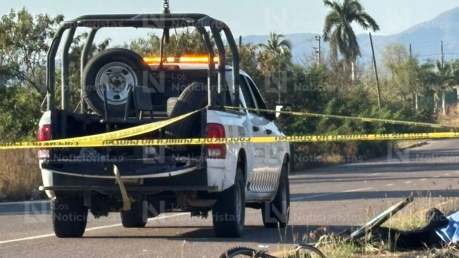 Jornalero en bicicleta pierde la vida tras ser atropellado a la altura de la comunidad Alto del Coyote