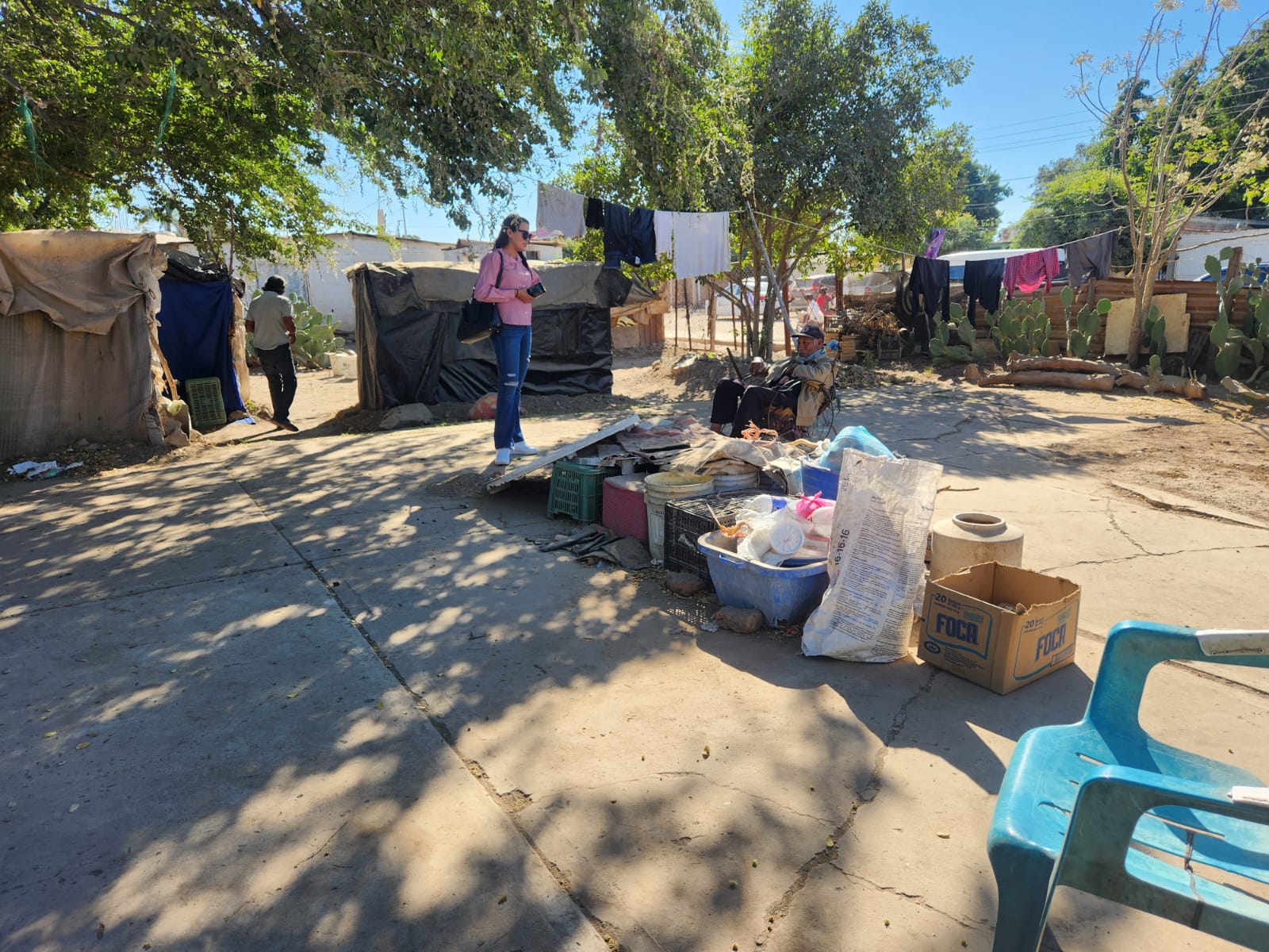 La CEDH recorre cuarterías de Ruiz Cortines, Guasave