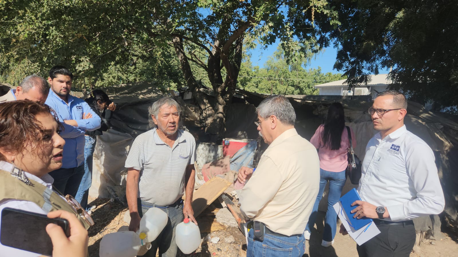 La CEDH recorre cuarterías de Ruiz Cortines, Guasave