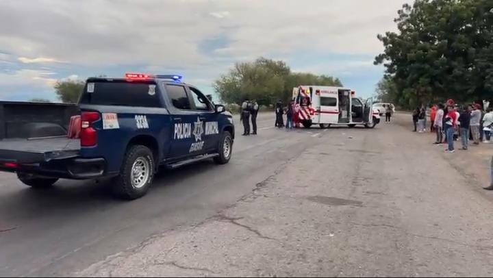 Joven atropellada en Cuatro Caminos, Guasave, Sin.