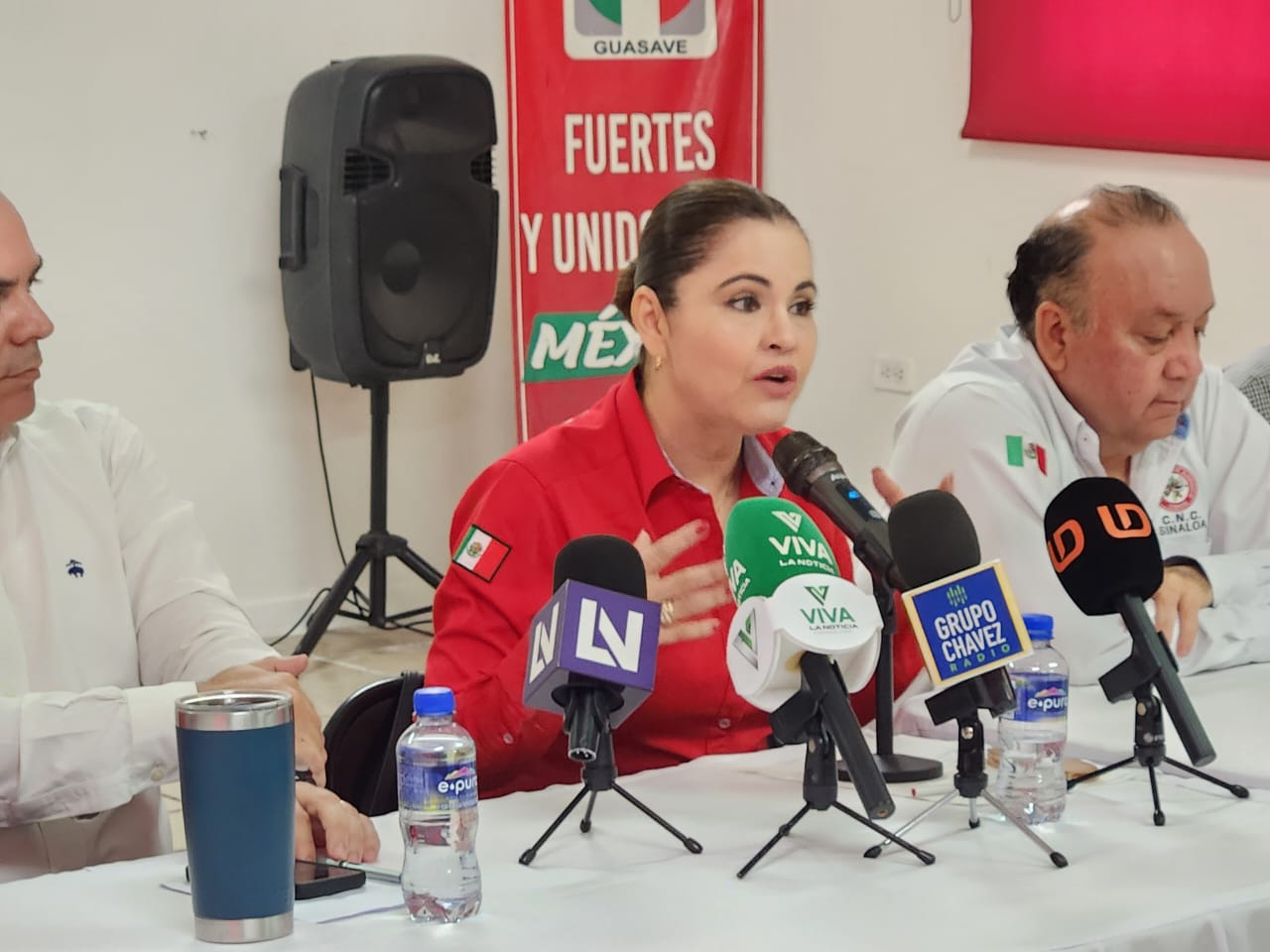 Secretaria general del PRI en Sinaloa, Liliana Cárdenas Valenzuela