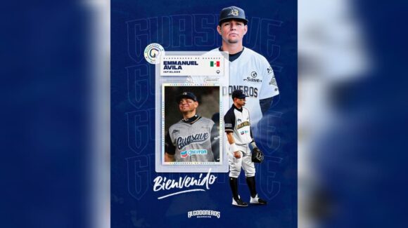 Emmanuel Ávila regresa a Algodoneros de Guasave para apuntalar la tercera base