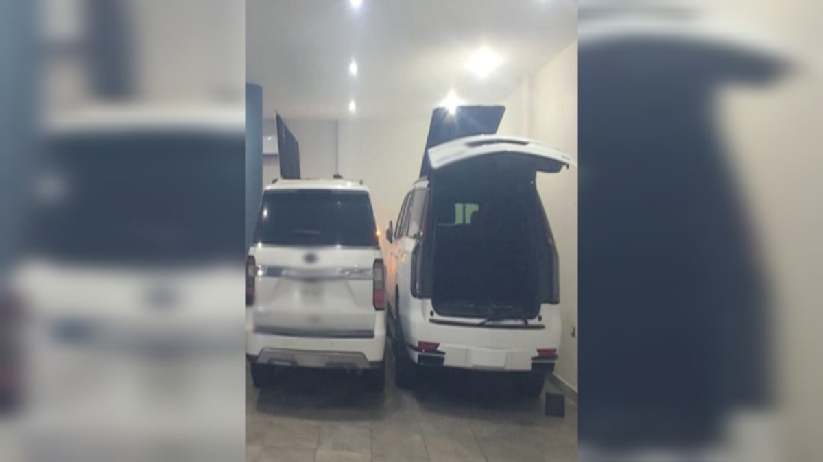 lo asegurado en talleres clandestinos de blindaje de carro en culiacan camionetas