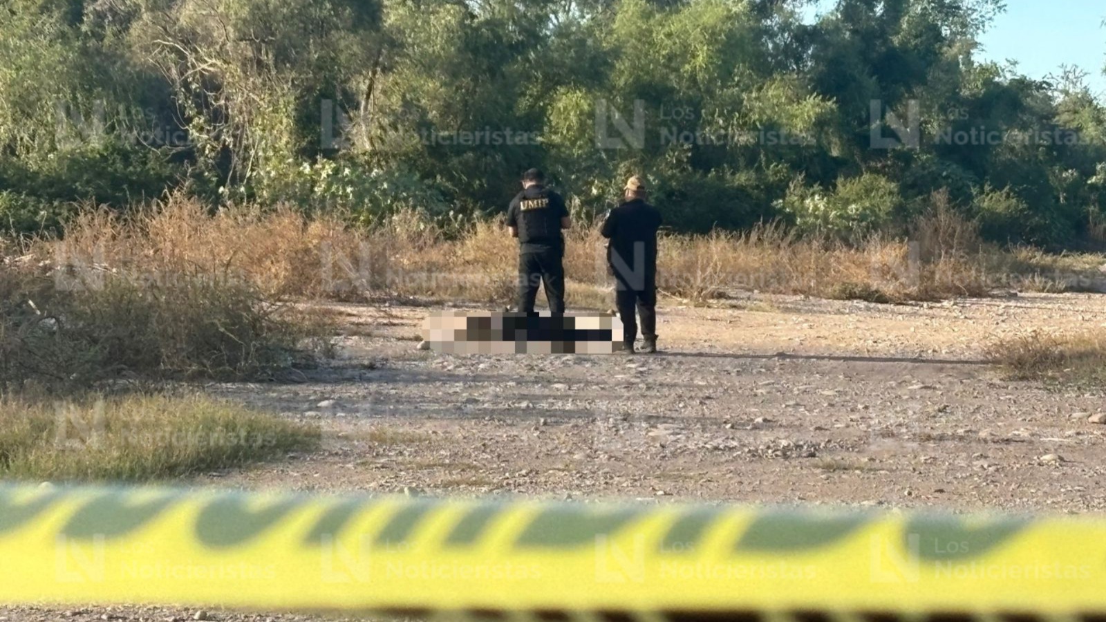 Un hombre fue localizado asesinado a balazos en las cribas de Aguaruto, en Culiacán