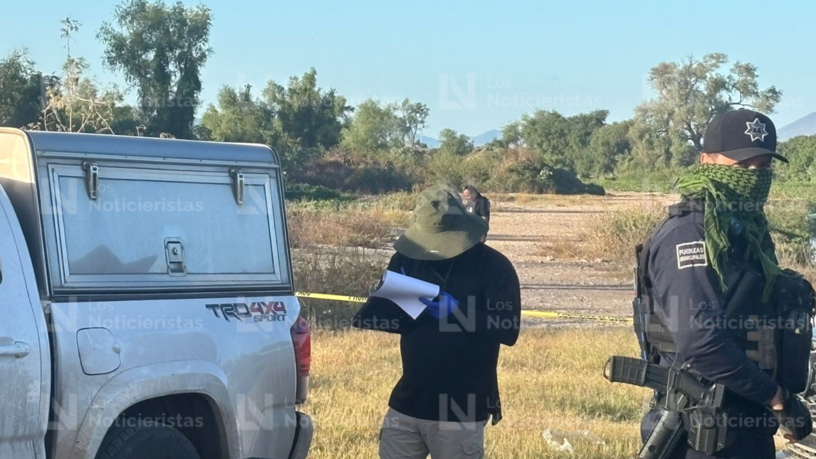 Un hombre fue localizado asesinado a balazos en las cribas de Aguaruto, en Culiacán