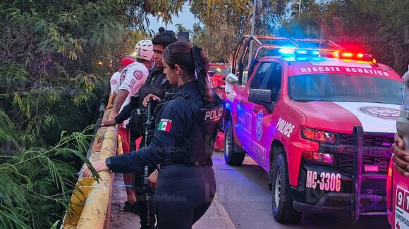 Localizan cuerpo sin vida en un canal de la avenida Carlos Canseco, en Mazatlán, Sinaloa