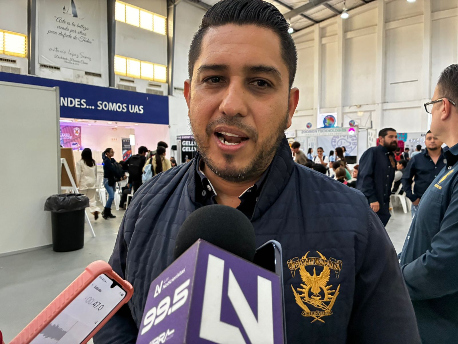 Manuel Iván Tostado Ramírez, vicerrector de la Unidad Regional Sur de la UAS