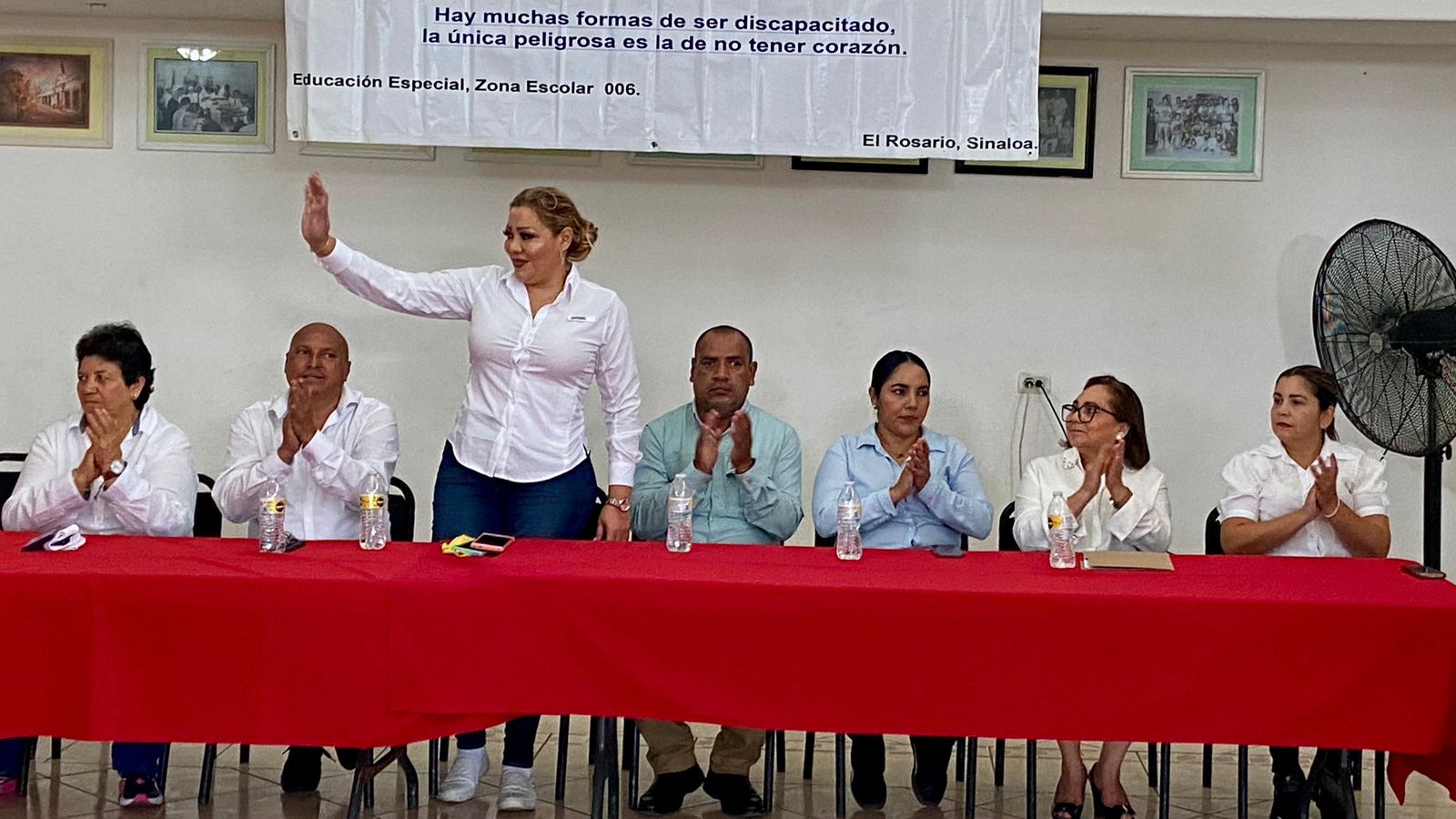 Marcha por el Día Internacional de la Discapacidad en Rosario, Sin.