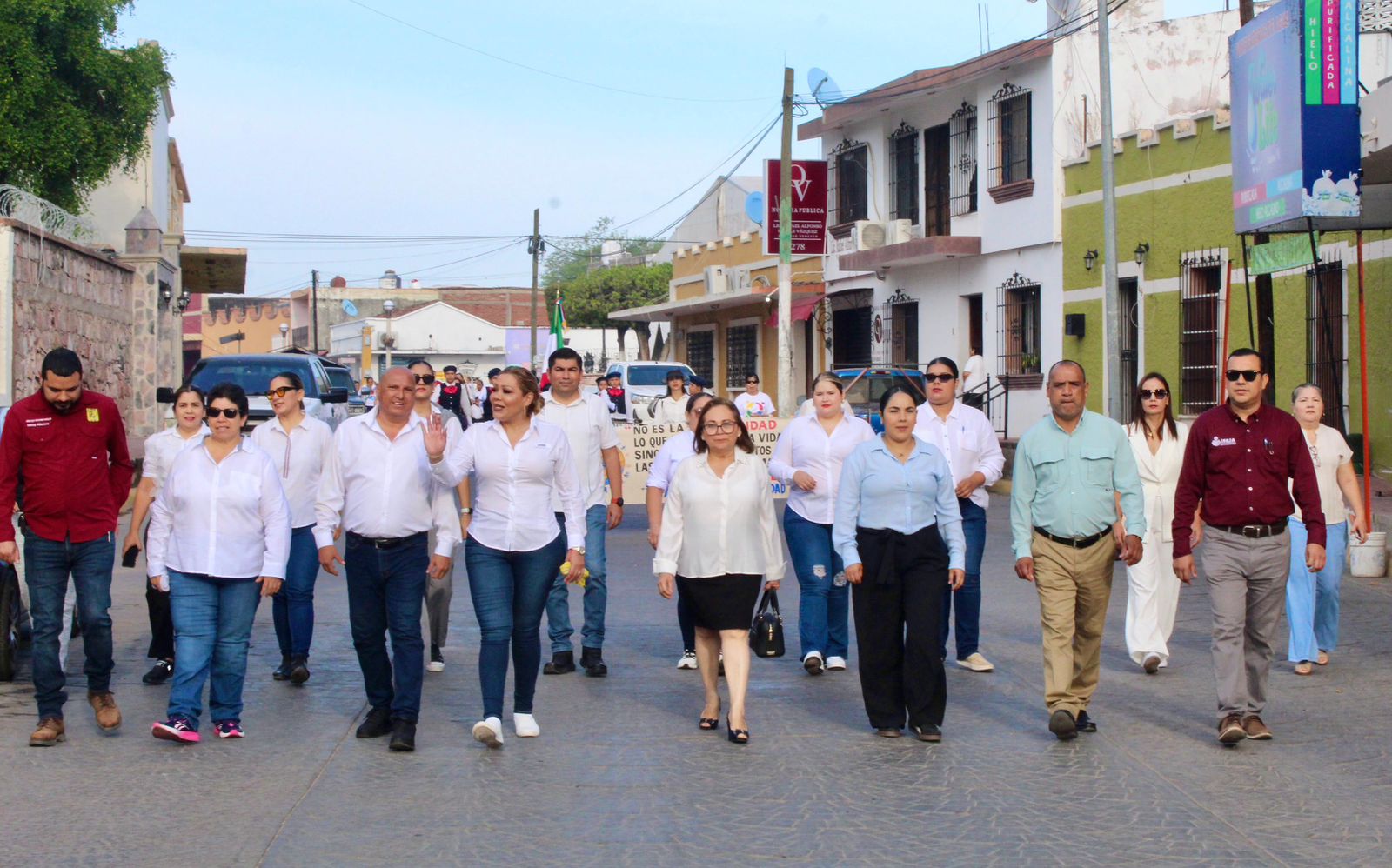 Marcha por el Día Internacional de la Discapacidad en Rosario, Sin.