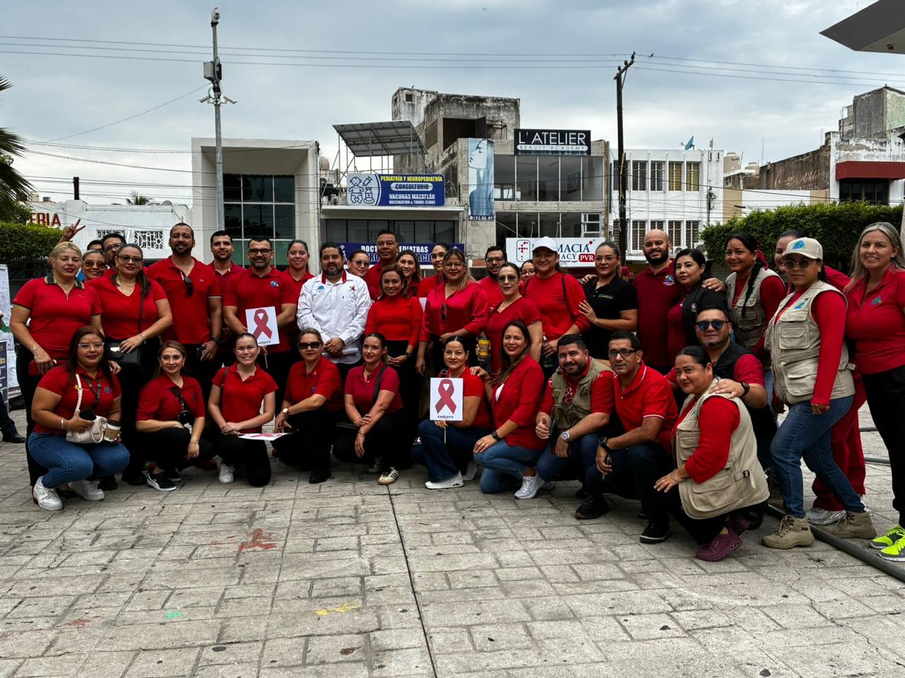Marcha Día Internacional contra el SIDA en Mazatlán