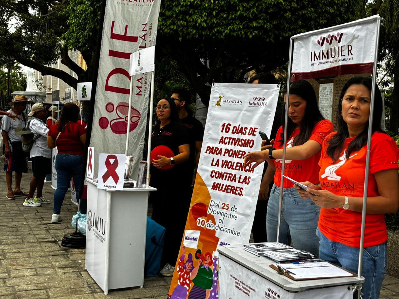 Marcha Día Internacional contra el SIDA en Mazatlán