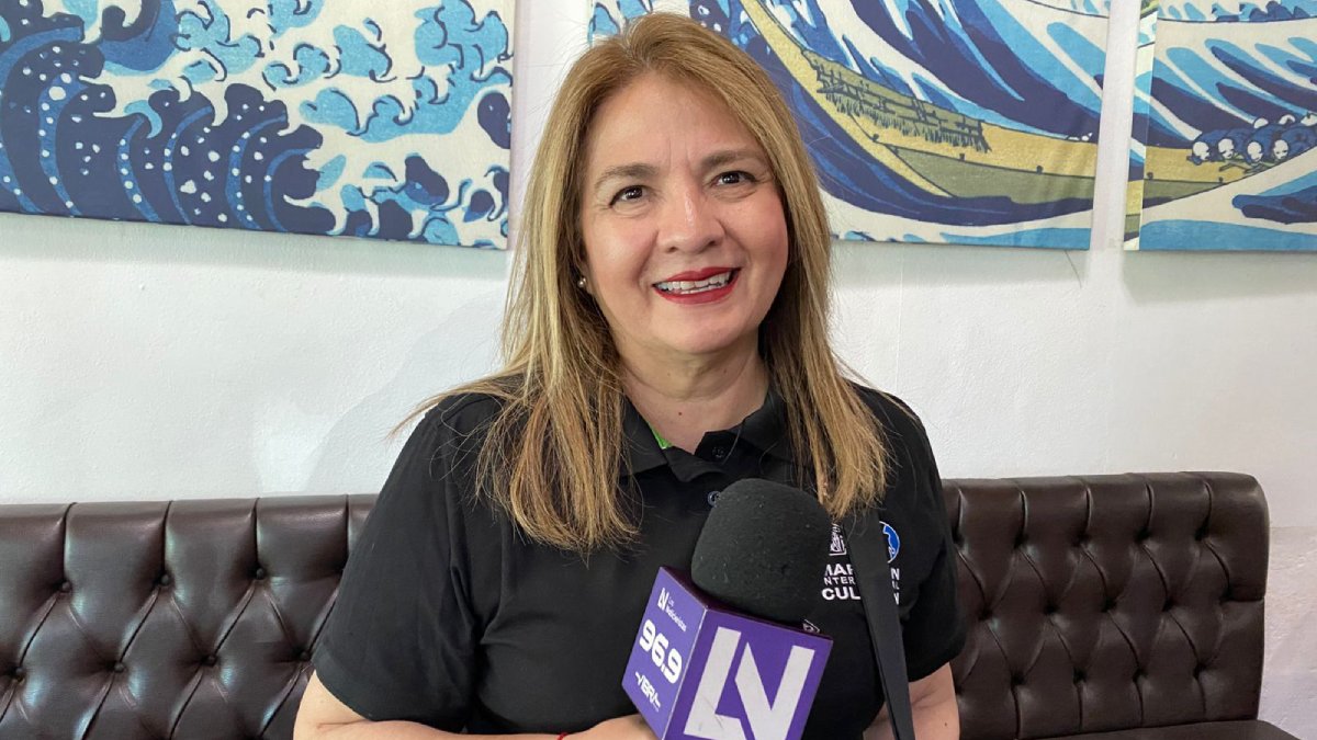 maria luisa mercado organizadora de la expo deportiva