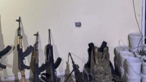 marina asegura armas largas cargadores y cartuchos en navolato sinaloa