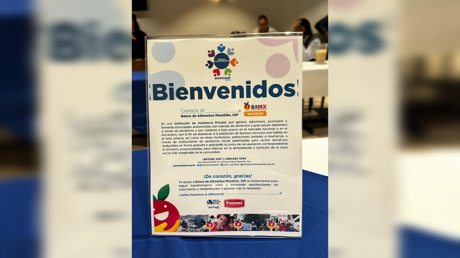 mazatlan reactiva la mesa de la filantropia en favor del banco de alimentos iap bienvenidos