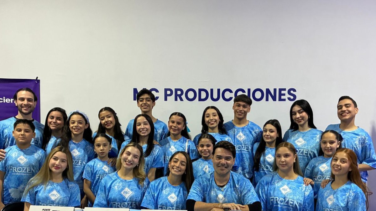 mc producciones presenta frozen el musical equipo