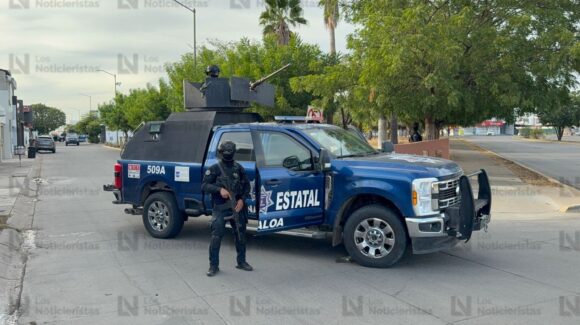 Se registra megaoperativo en el sector La Conquista, en Culiacán, este domingo