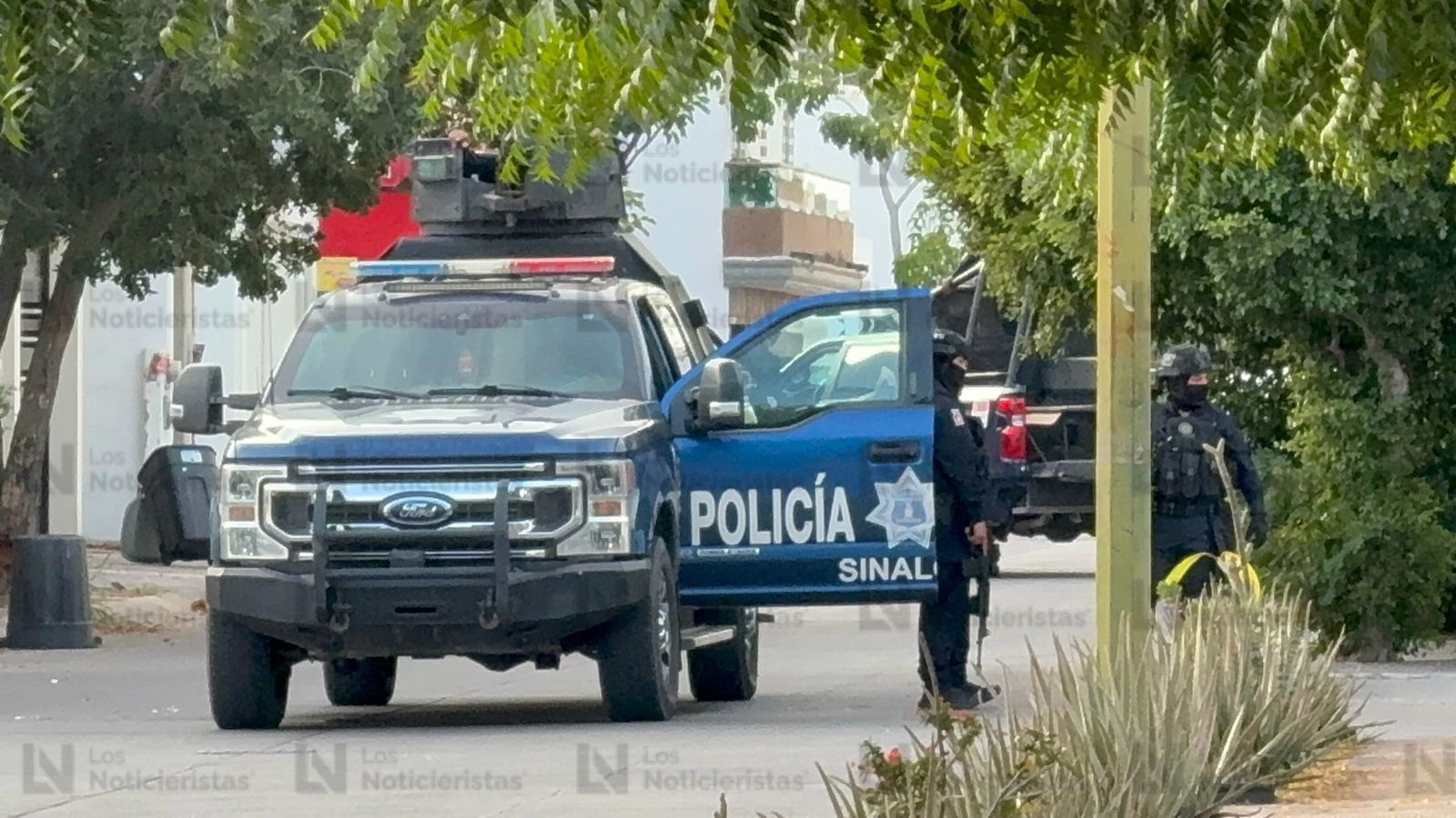 Megaoperativo en el sector La Conquista de Culiacán, Sinaloa