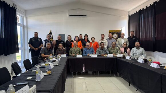 Gobernador encabeza Mesa de Seguridad de la zona norte en Guasave, Sinaloa