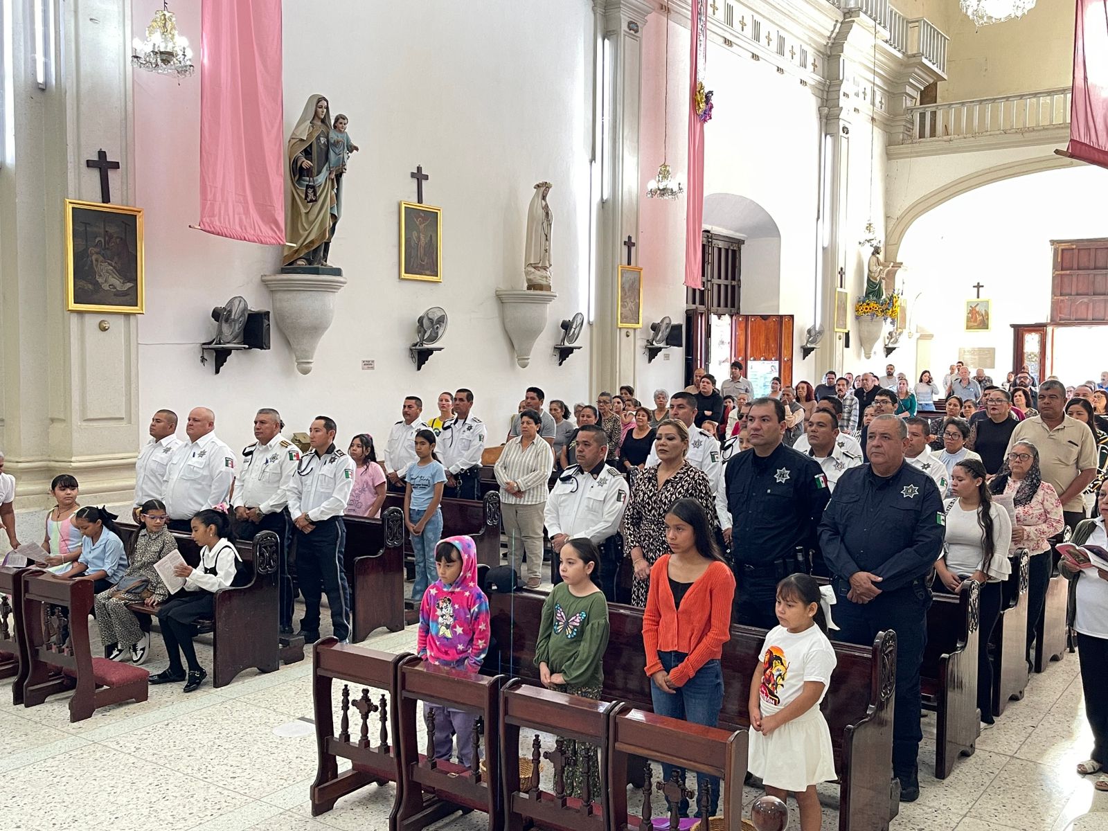 misa de acción de gracias por el Día del Tránsito Municipal en El Rosario
