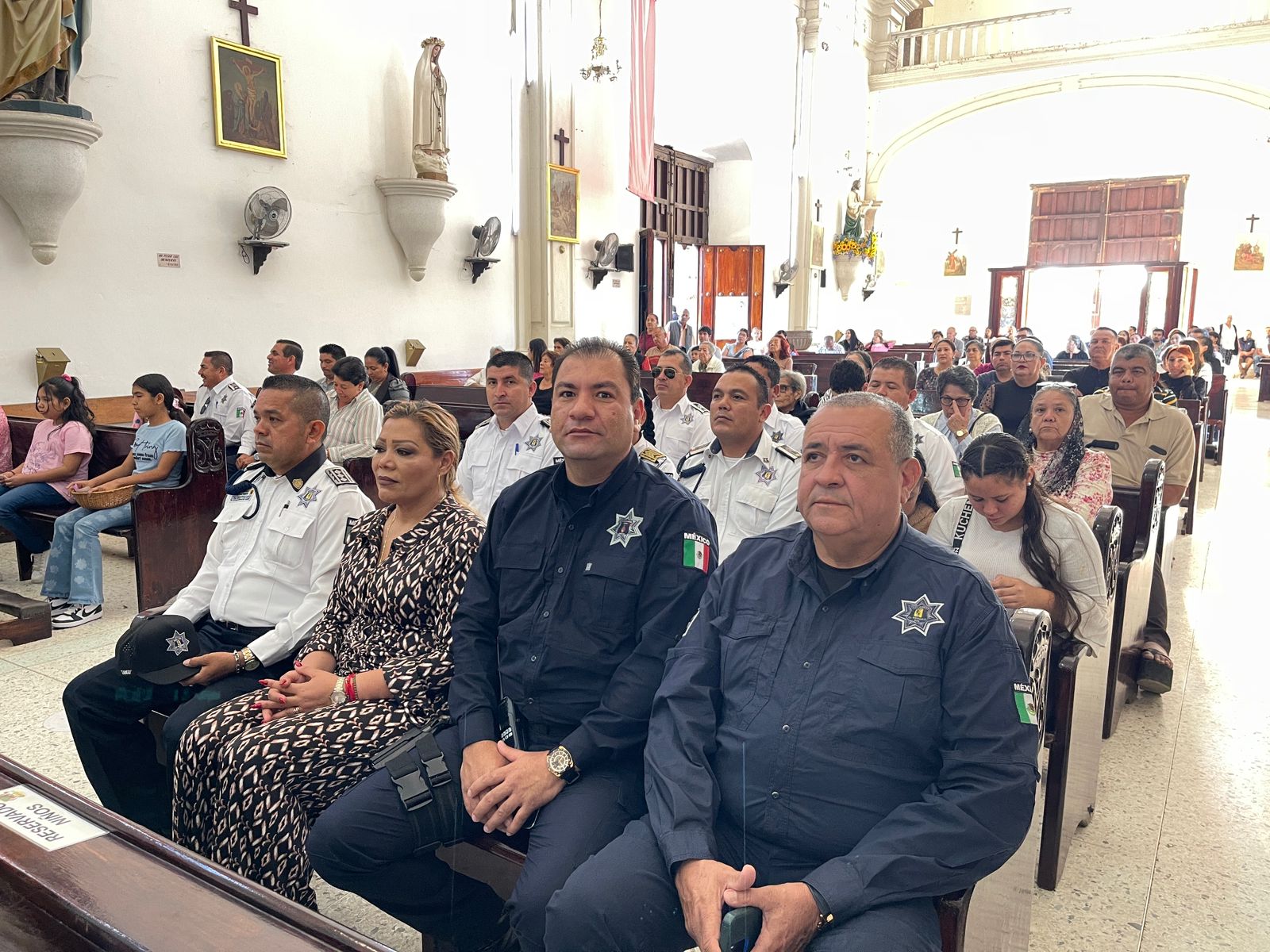 misa de acción de gracias por el Día del Tránsito Municipal en El Rosario