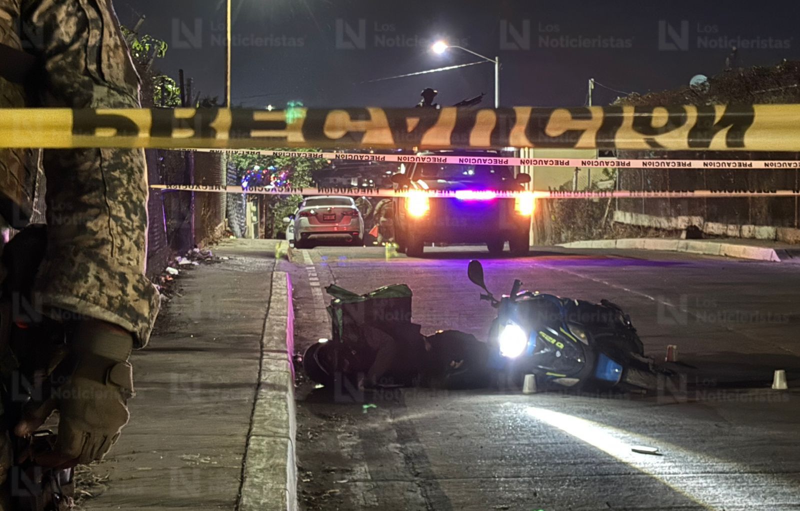 Motociclista ejecutado en la colonia Progreso de Culiacán, Sin.
