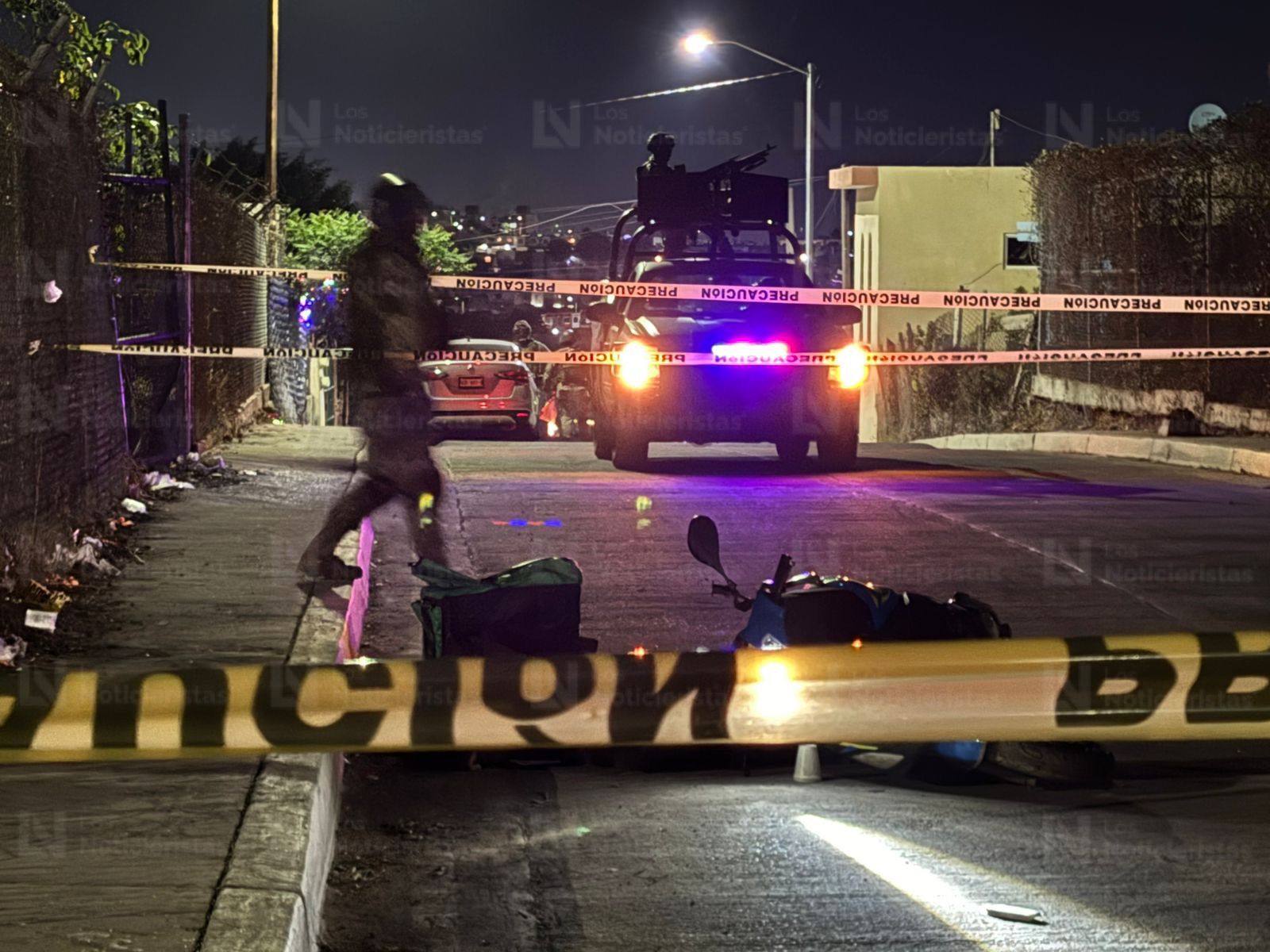 Motociclista ejecutado en la colonia Progreso de Culiacán, Sin.