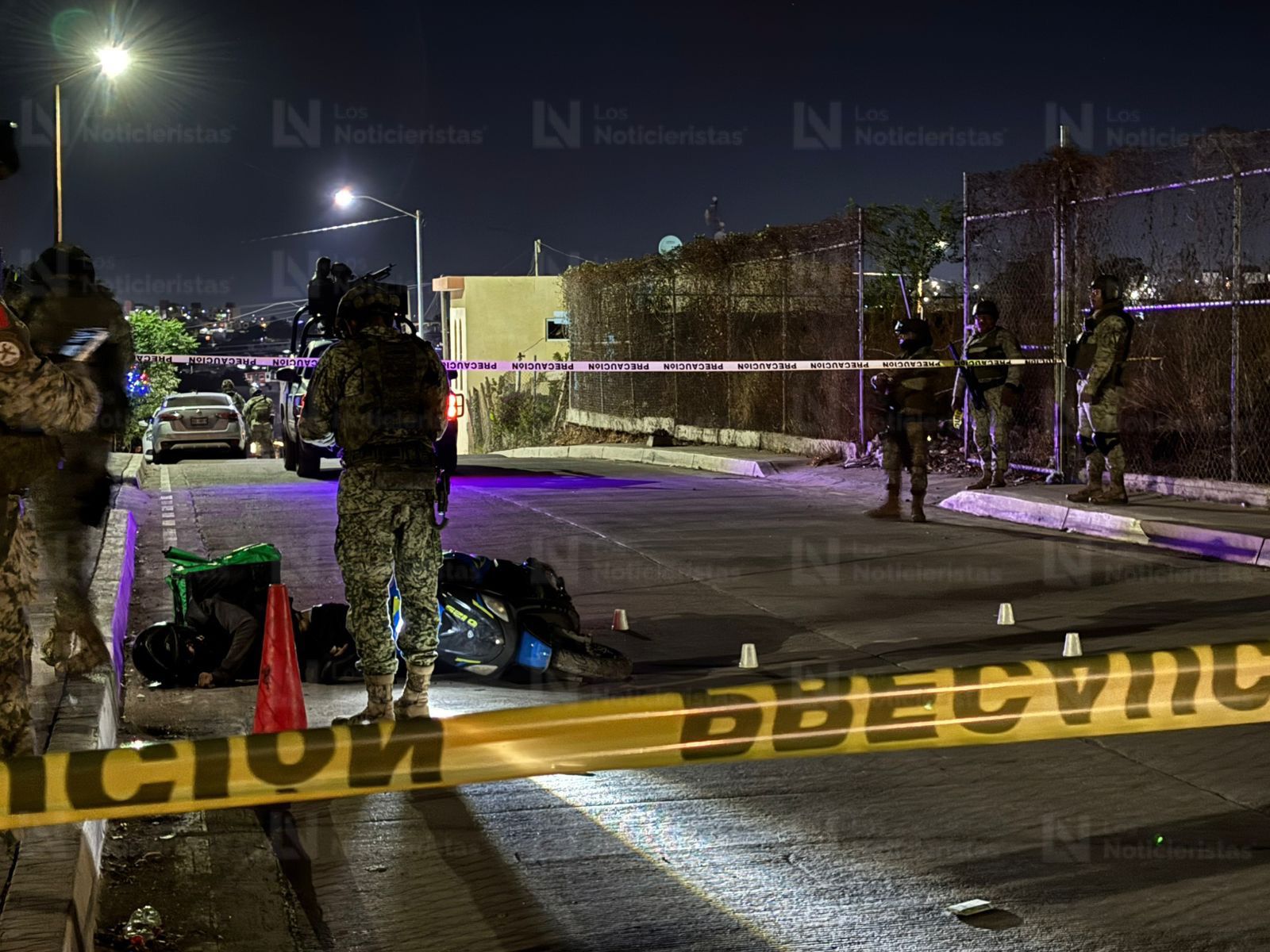 Motociclista ejecutado en la colonia Progreso de Culiacán, Sin.