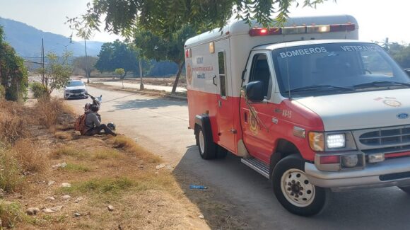 Motociclista resulta lesionado tras choque por alcance en Mazatlán, Sinaloa