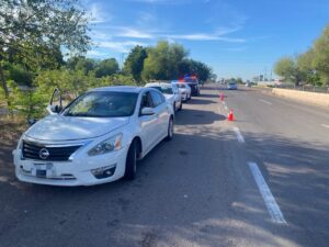 Mujer embarazada resulta lesionada tras choque en Guasave, Sin.